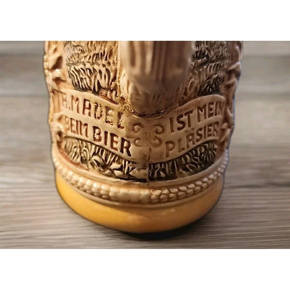 Vintage Gerz Beer Stein Made In W. Germany "Aufder Alm" - Picture 9 of 9